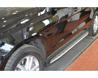 Порог-площадки для Mercedes-Benz GL350/450/500 (2013-)