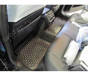 NLC.05.14.210k NOVLINE Коврики в салон BMW 7 Sedan 2008--, 4 шт. (полиуретан) черные