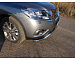 Защита переднего бампера (кенгурин)  60,3 мм Nissan Pathfinder 2014 ТСС NISPAT14-05