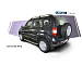 Боковые пороги Rival A160AL.1001.1 комплект с крепежом для автомобиля Шевроле Нива 2002-2008 г.в.