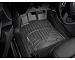 Коврики передние и задние автомобильные полиуретановые для автомобиля Porsche Macan (2015-). 44230-1-3 Weathertech, комплект 4 шт., цвет черный
