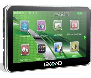 Автомобильный GPS навигатор Lexand ST-565 HD