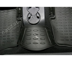 NLC.51.08.210 NOVLINE Коврики в салон VW Polo 02/2002-2009, 4 шт. (полиуретан) черные