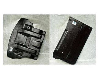 Защита картера из композитного материала CARBON Chevrolet Rezzo