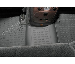 NLC.61.01.210 NOVLINE Коврики в салон SSANGYONG Rexton 2001-2006, 4 шт. (полиуретан) черные