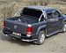 Защита кузова Volkswagen Amarok 2010 ТСС VWAMAR10-05 полированная нержавеющая сталь  76,1 мм.