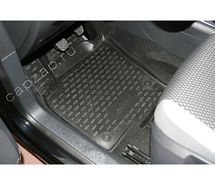 NLC.3D.51.31.210k Коврики 3D в салон VW Touareg 2010--, 4 шт. (полиуретан) черные