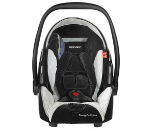 5514.21086.66 Детское автокресло RECARO Young Profi plus, материал верха Topline Microfibre "Silver" Категория 0/0+