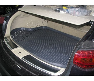NLC.76.04.B13 NOVLINE Коврик в багажник INFINITI FX50 2009--, кросс. (полиуретан) черный