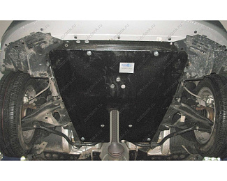 Защита картера из композитного материала CARBON Lada Largus 1.6, 8 кл., МКПП