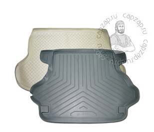 P43-04 NORPLAST Коврик багажника KIA Carens  2006- Возможные цвета: бежевый, серый.