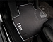 008U1061275MNO Оригинальные Текстильные напольные коврики «Premium» c логотипом Q3 Audi Accessories для автомобиля AUDI Q3 передние