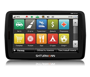 Автомобильный GPS навигатор Shturmann Link 510 Wi-Fi