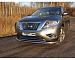 Решетка радиатора Nissan Pathfinder 2014 ТСС NISPAT14-07 нижняя 12 мм