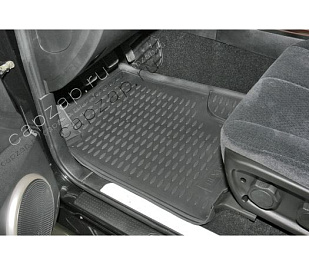 NLC.61.01.210 NOVLINE Коврики в салон SSANGYONG Rexton 2001-2006, 4 шт. (полиуретан) черные
