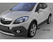 Боковые пороги Кан Otomotiv OPMO.51.0202 (Sapphire Silver) на автомобиль Opel Mokka (2012-)
