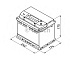 0092S40040 Аккумулятор BOSCH S4 Silver 12V 60Ah 540A B13 обратная полярность 242x175x175