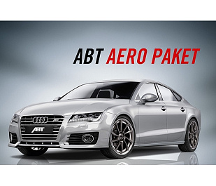 4G8803130 ABT AUDI A7 Накладка заднего бампера