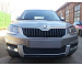 Защита радиатора для автомобиля Skoda Yeti Outdoor 2014- black нижняя. ZR.SKO.YET.OUT.14.bot.b