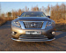 Решетка радиатора Nissan Pathfinder 2014 ТСС NISPAT14-07 нижняя 12 мм