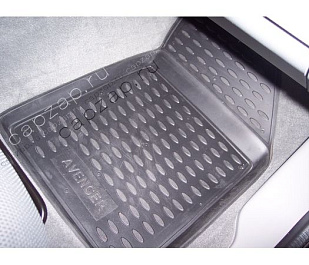 NLC.13.01.210 NOVLINE Коврики в салон DODGE Avenger 2008--, 4 шт. (полиуретан) черные