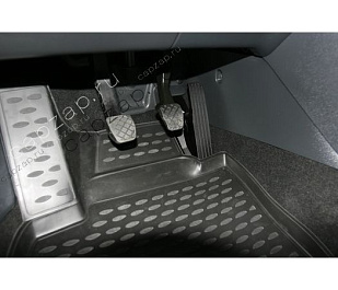 NLC.3D.51.31.210k Коврики 3D в салон VW Touareg 2010--, 4 шт. (полиуретан) черные