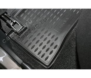 CARNIS00003 NOVLINE Коврики в салон NISSAN Micra 2005--, 4 шт. (полиуретан) черные