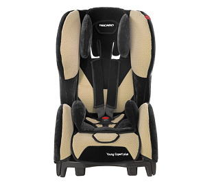 6135.21101.66 Детское автокресло RECARO Young Expert plus, материал верха Topline Microfibre "Sand" Категория I