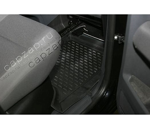 NLC.51.32.210kh NOVLINE Коврики в салон VW Amarok, 2010-- 4 шт. (полиуретан) черные