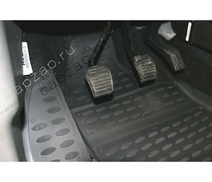 s000.11 NOVLINE Коврики в салон FORD Tourneo Connect 2002--, 4 шт. (полиуретан) черные