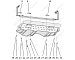 Защита картера из композитного материала CARBON Skoda Rapid 1.4TSI / Fabia RS (с 2011 г.) / Fabia Scout (с 2011 г.) / Roomster Scout (с 2011 г.) / Fabia Monte Carlo (с 2012 г.)