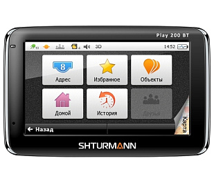 Автомобильный GPS навигатор Shturmann Play 200 BT