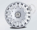003C0071456 Колесные колпаки размером 16 дюймов с эмблемой Volkswagen Volkswagen Original