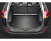 Практичный коврик-корыто для автомобиля Toyota RAV4 2012--. Цвет черный. Toyota Original PZ434-X2304-PJ
