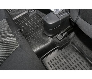 CARNIS00003 NOVLINE Коврики в салон NISSAN Micra 2005--, 4 шт. (полиуретан) черные