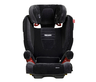 6147.21109.66 Автокресло детское RECARO Monza Nova  Seatfix, материал верха "Microfibre Black" Категория II-III