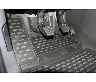 NLC.51.32.210kh NOVLINE Коврики в салон VW Amarok, 2010-- 4 шт. (полиуретан) черные