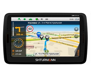 Автомобильный GPS навигатор Shturmann Link 510 Wi-Fi