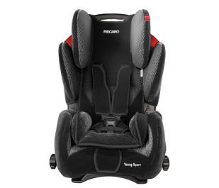 6202.21109.66 Детское автокресло RECARO Young Sport, материал верха Topline Microfibre "Black" Категория I-III