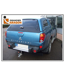 E4404DD ТСУ Фаркоп ARAGON NISSAN NAVARA 2010--