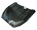 Защита картера из композитного материала CARBON Honda Civic 4D (с 2005-2011 гг.)